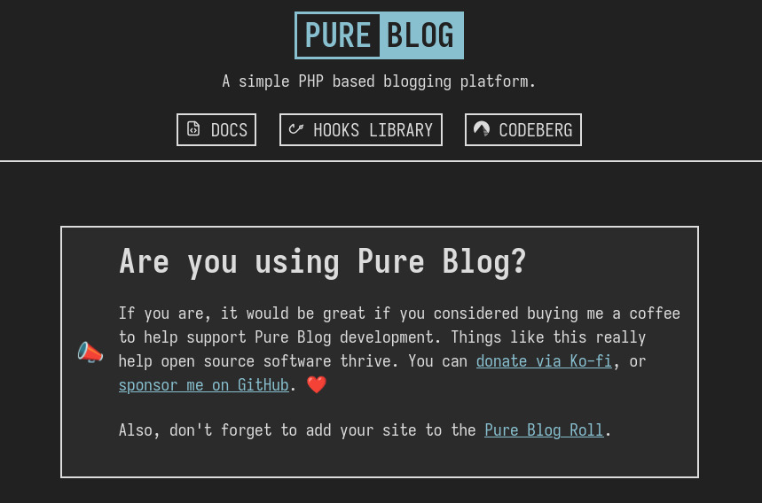 pureblog