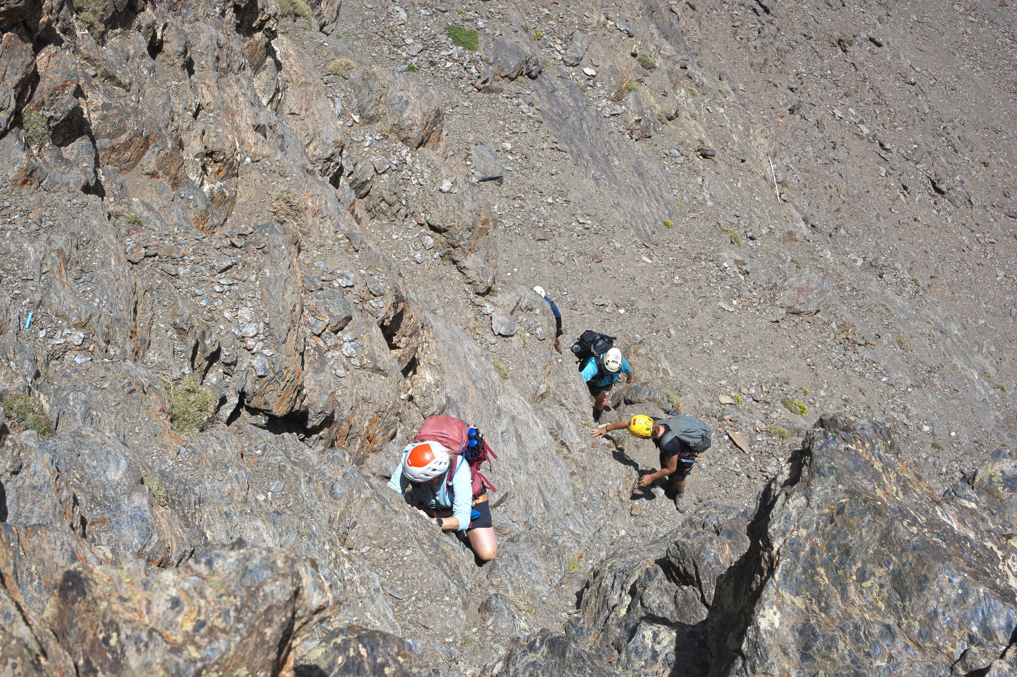 Passing by the summit of Salon