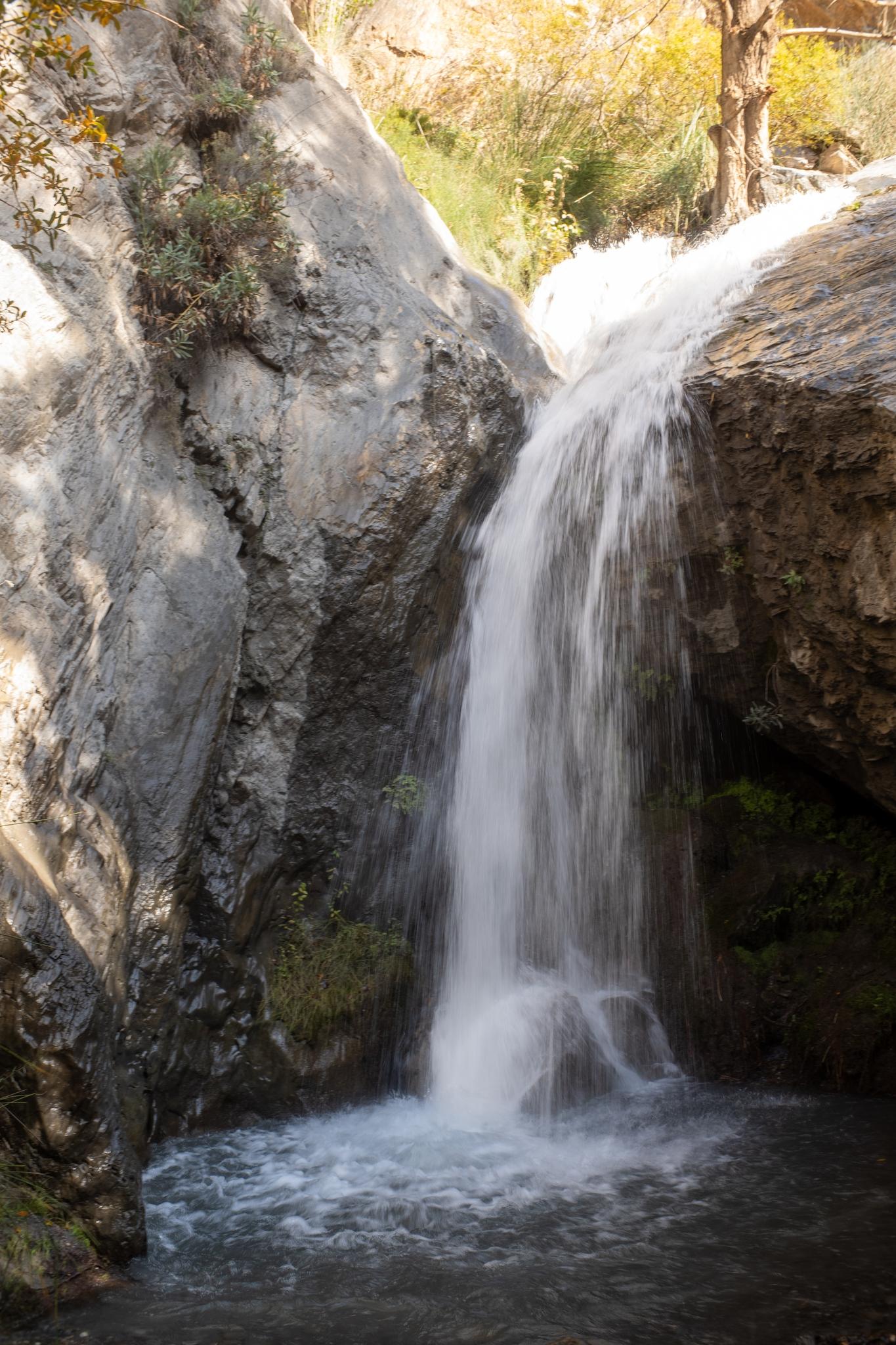 Waterfall in the Rio Torrente near Niguelas