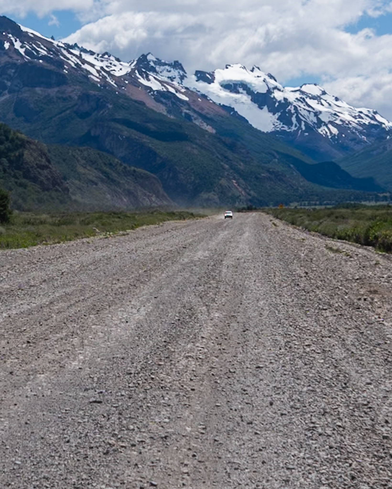 Kiersten approaching Loma Pliege plateau