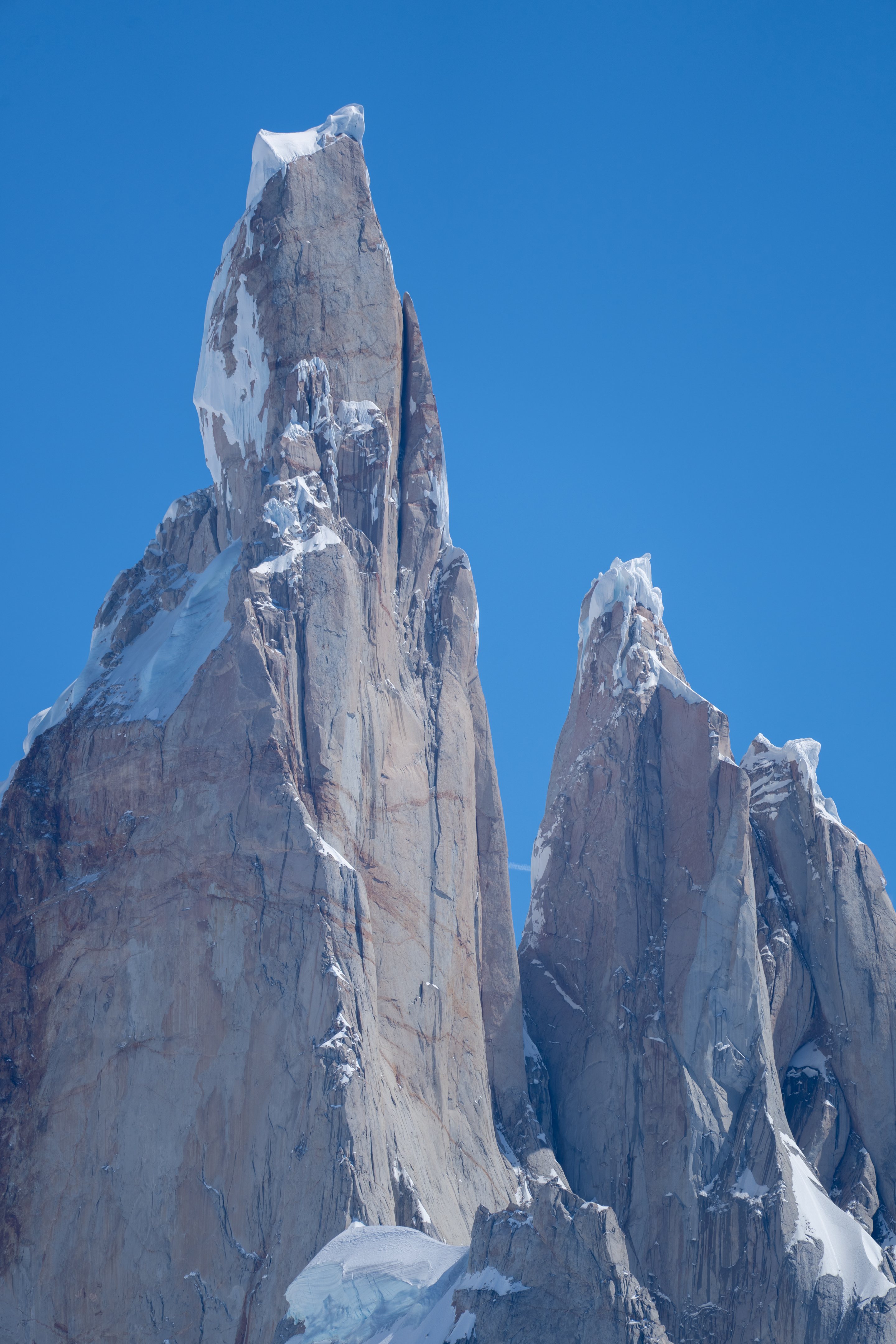 Summit headwall of Cerro Torre