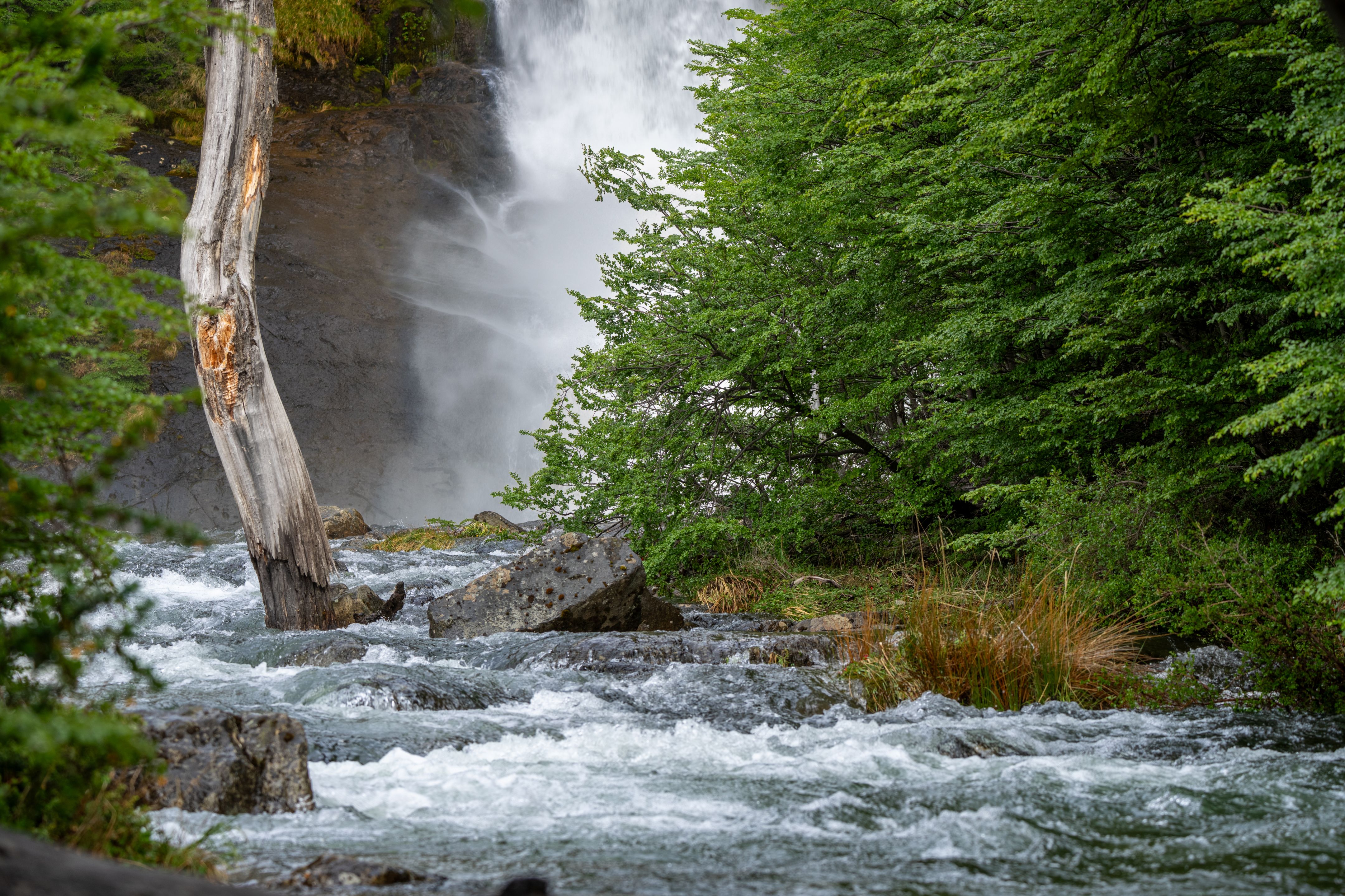 Waterfall and river Chorillo del Salto